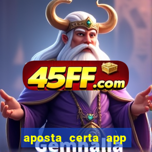aposta certa app jogo do bicho